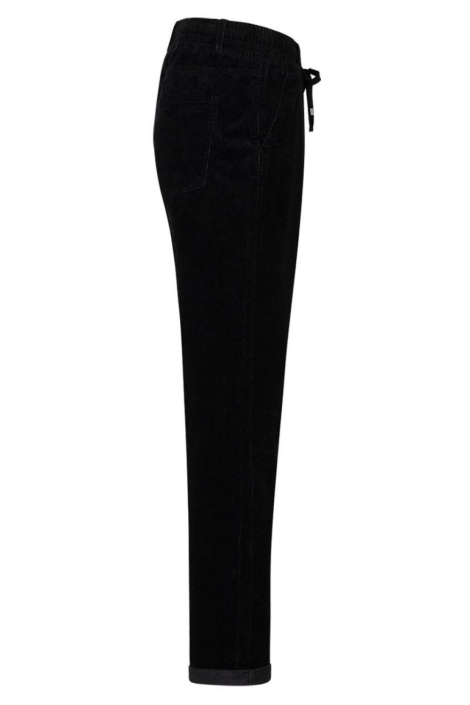 Red Button zwarte dames broek | Zijaanzicht