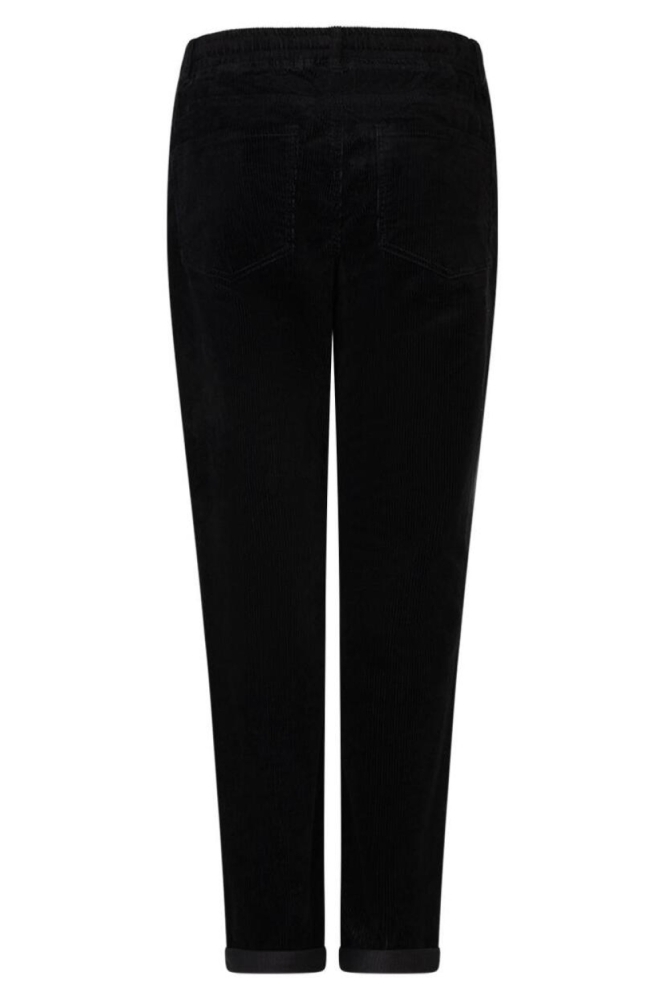 Red Button zwarte dames broek | Achteraanzicht