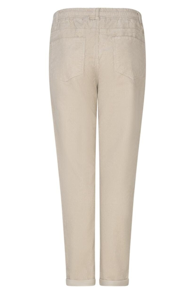 Red Button beige dames broek | Achteraanzicht
