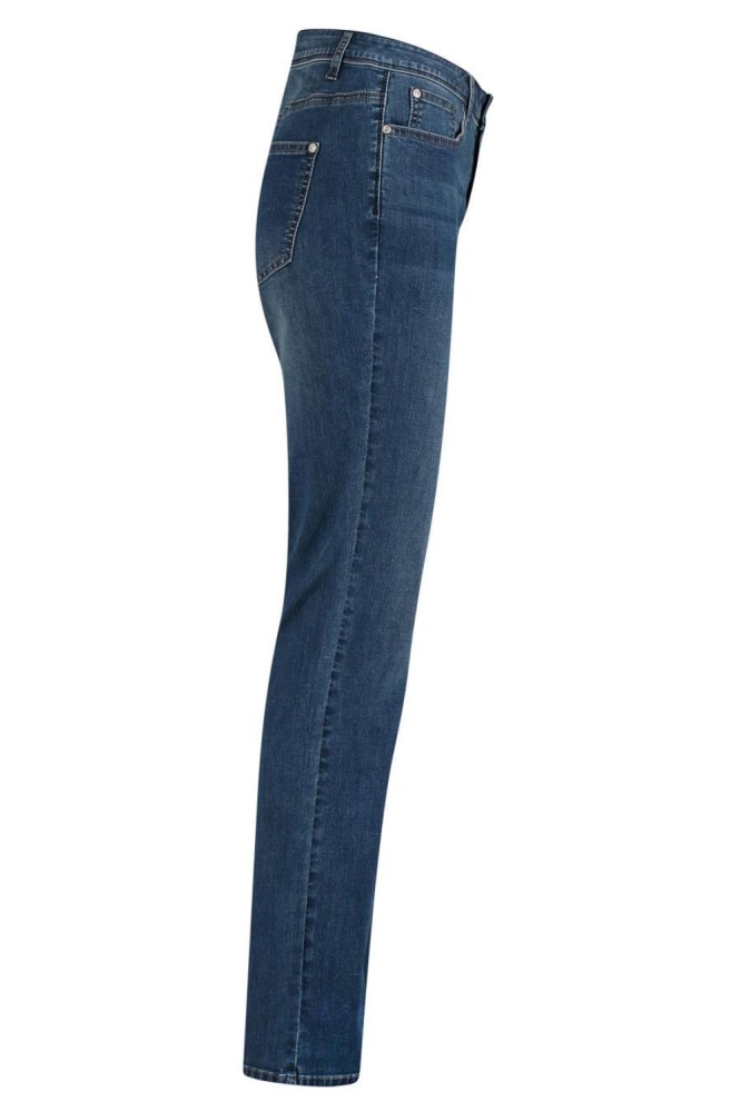Red Button blauwe dames jeans | Zijaanzicht