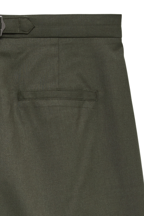 Vero Moda groene dames broek | Close up
