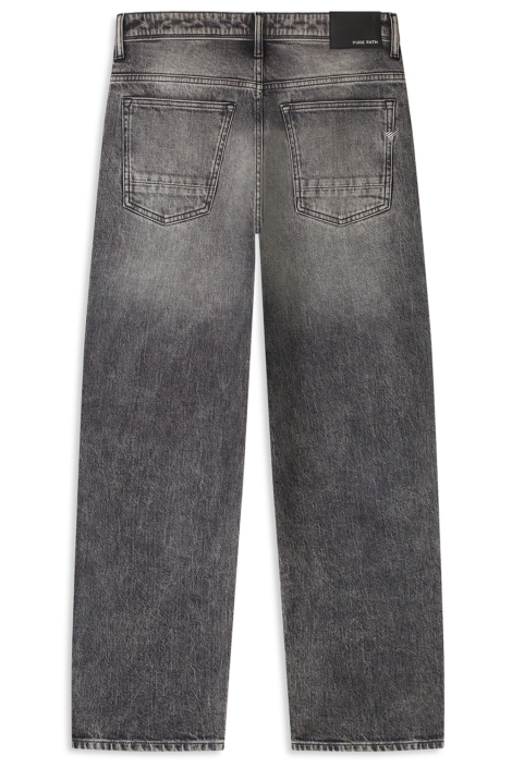 Pure Path zwarte heren jeans | Achteraanzicht