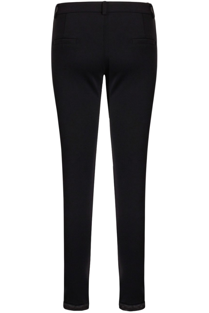 SisterS point zwarte dames broek | Achteraanzicht