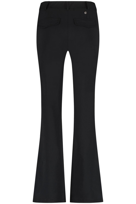 Lady Day zwarte dames broek | Achteraanzicht