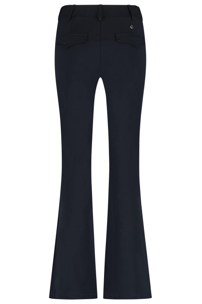 Lady Day blauwe dames broek | Achteraanzicht