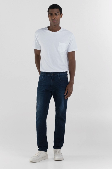 Replay blauwe heren jeans | Model
