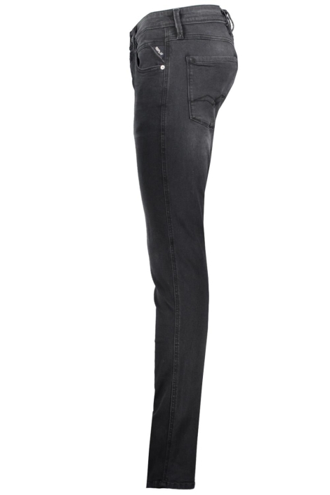 Replay zwarte heren jeans | Zijaanzicht