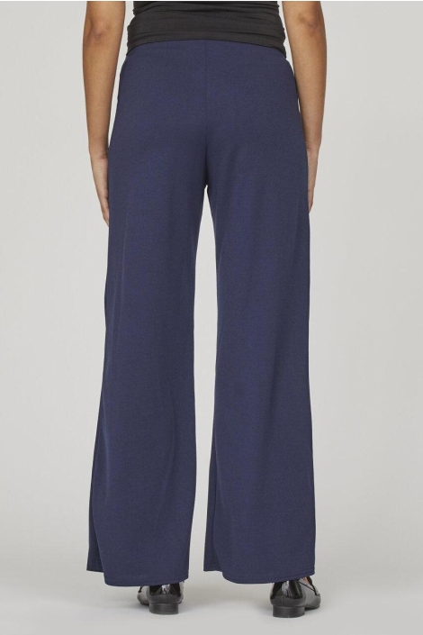 SisterS point blauwe dames broek | Model achteraanzicht