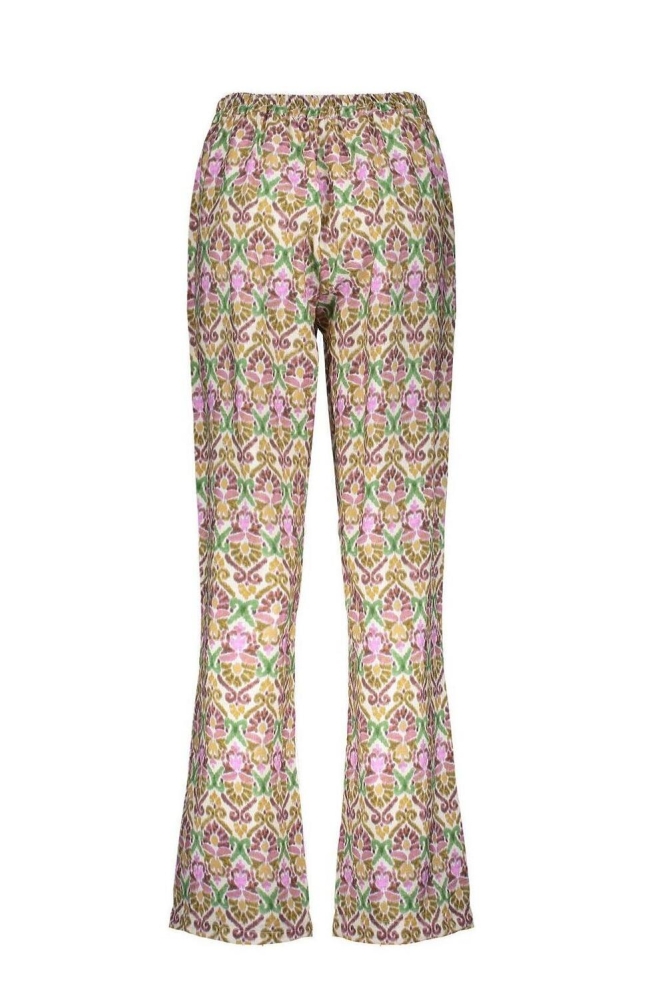 Geisha multi color dames broek | Vooraanzicht