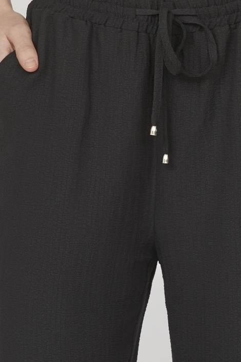 SisterS point zwarte dames broek | Close up