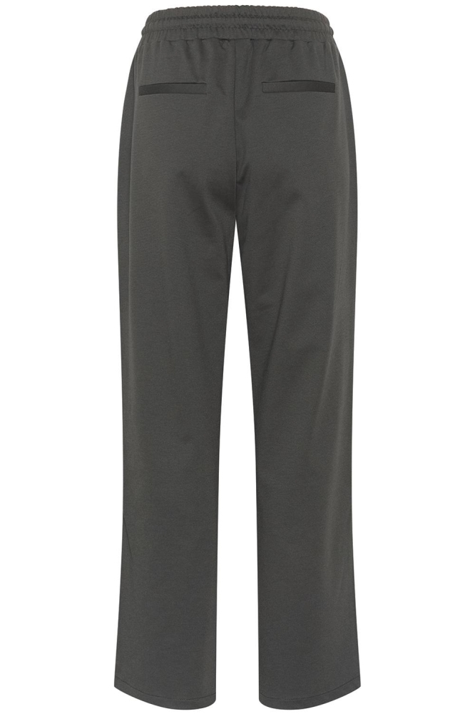 Kaffe grijze dames broek | Achteraanzicht