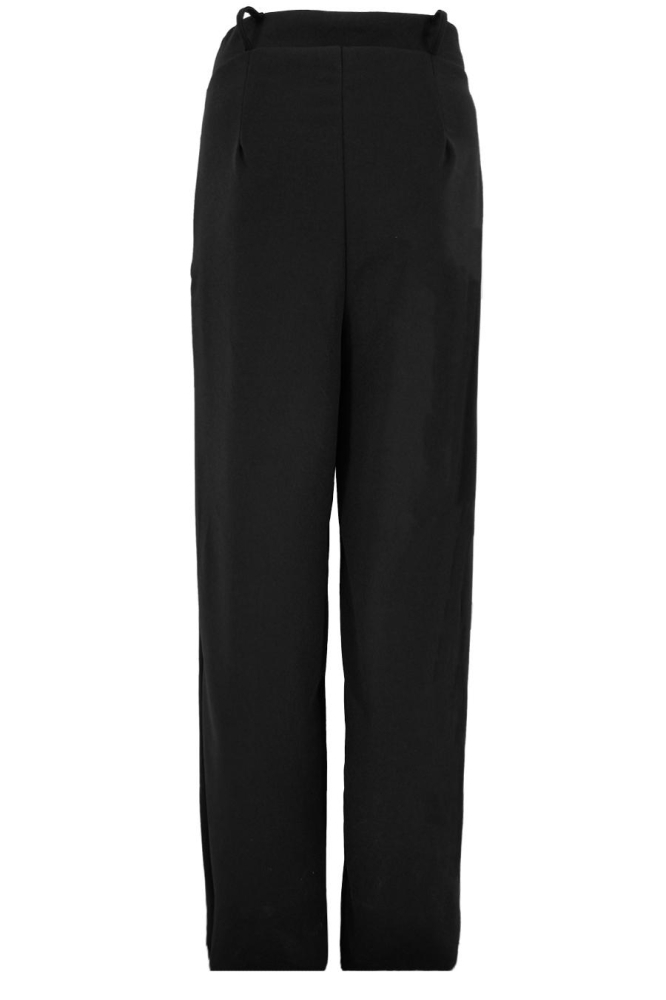 FOS Amsterdam zwarte dames broek | Vooraanzicht