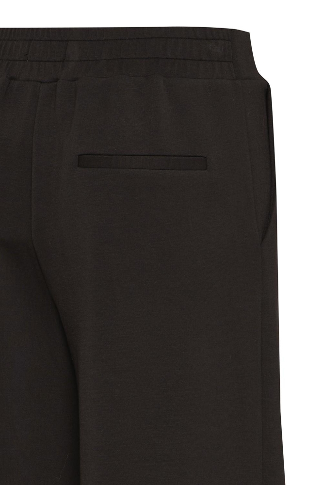 Ichi zwarte dames broek | Close up