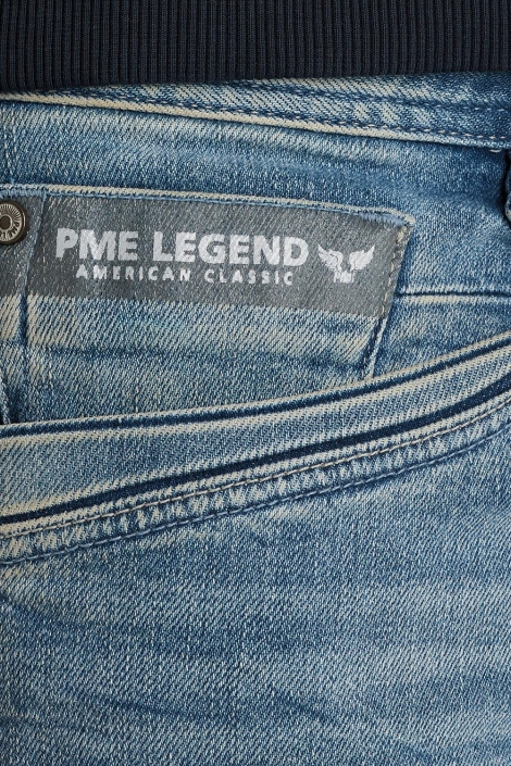 PME legend blauwe heren jeans | Close up
