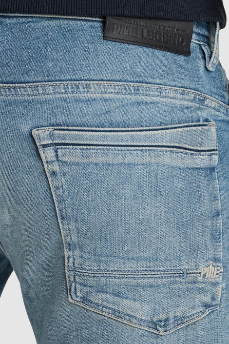 PME legend blauwe heren jeans | Close up