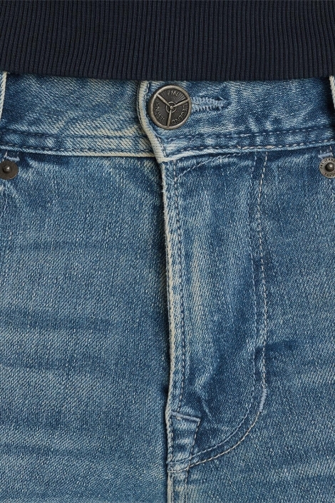 PME legend blauwe heren jeans | Close up