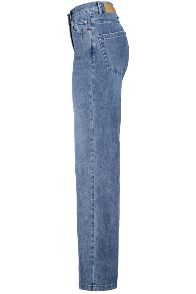 Red Button blauwe dames jeans | Zijaanzicht