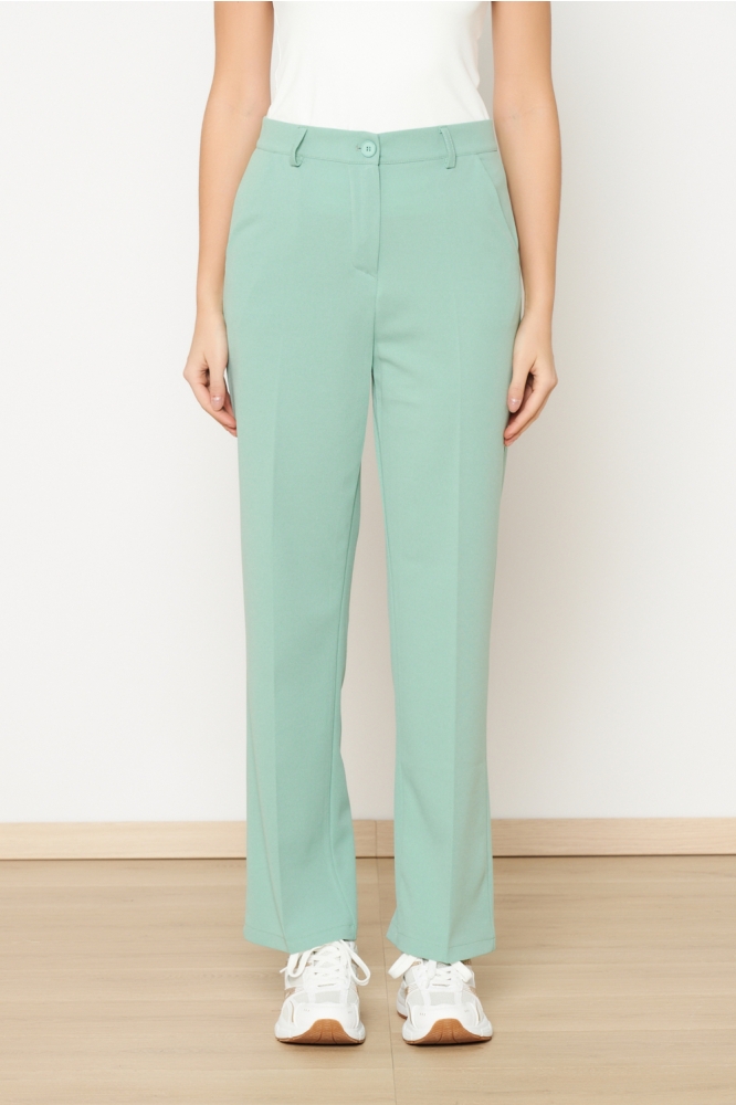 LolaLiza groene dames broek | Model