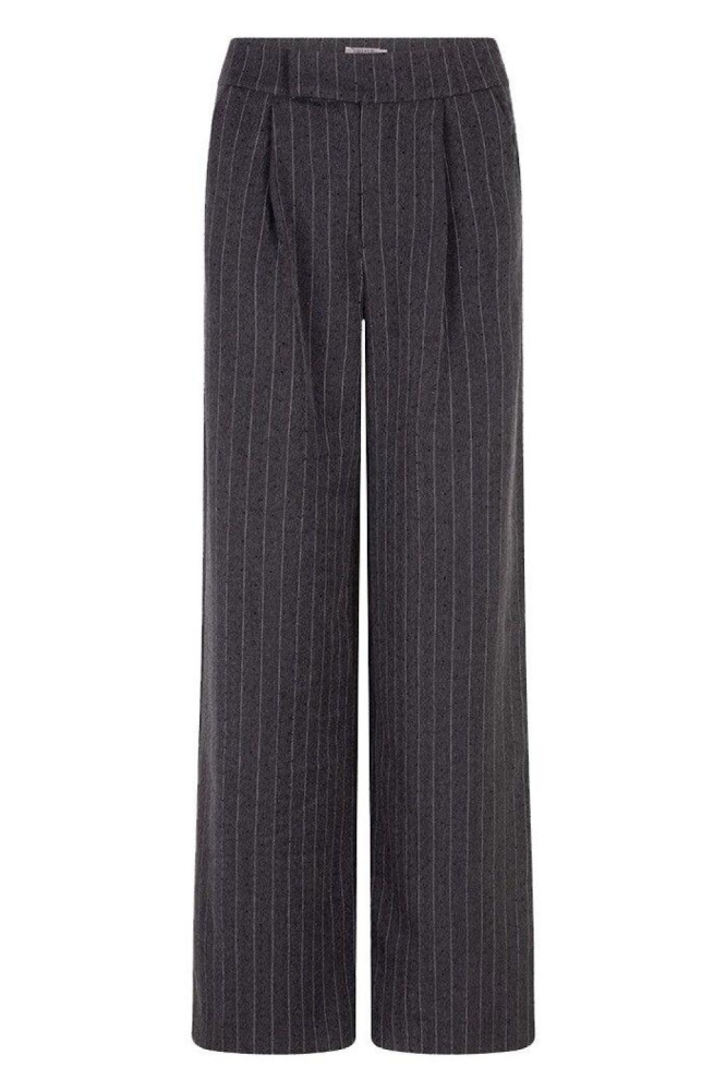 EsQualo grijze dames broek | Vooraanzicht