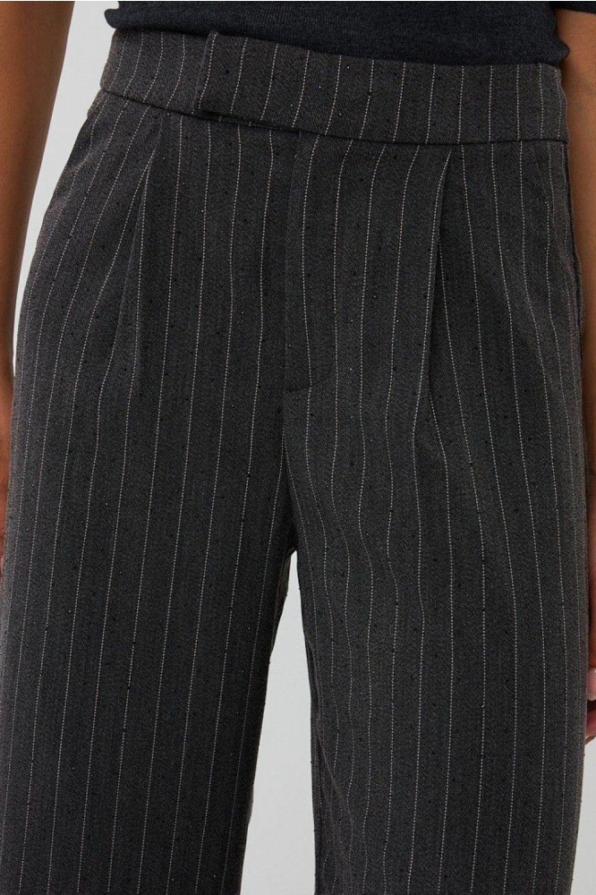 EsQualo grijze dames broek | Close up