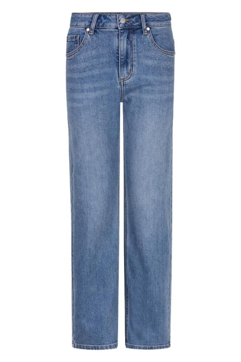 EsQualo blauwe dames jeans | Vooraanzicht
