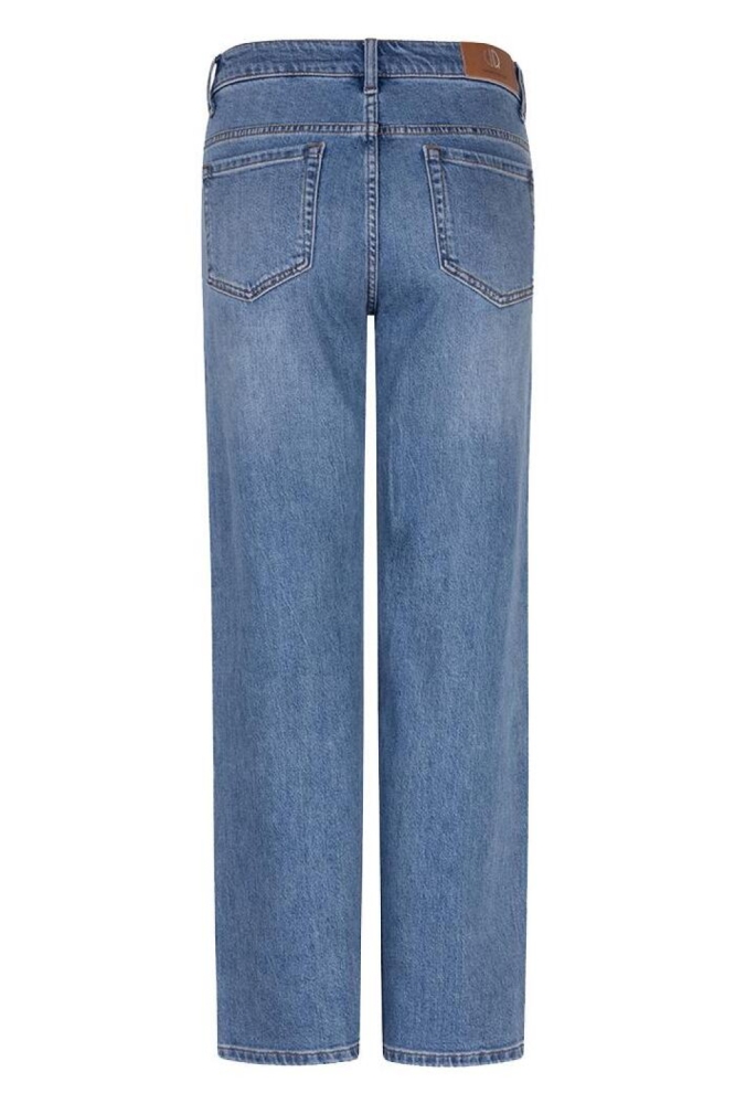 EsQualo blauwe dames jeans | Achteraanzicht