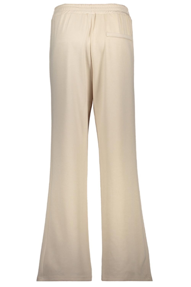 FOS Amsterdam beige dames broek | Achteraanzicht