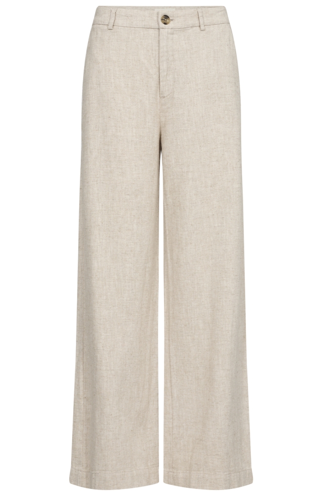 Part Two beige dames broek | Vooraanzicht