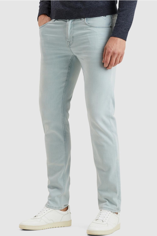 Vanguard blauwe heren jeans | Model zijaanzicht