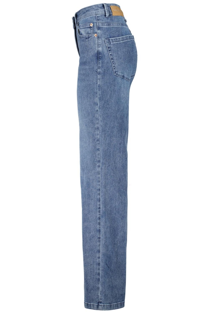 Red Button blauwe dames jeans | Zijaanzicht