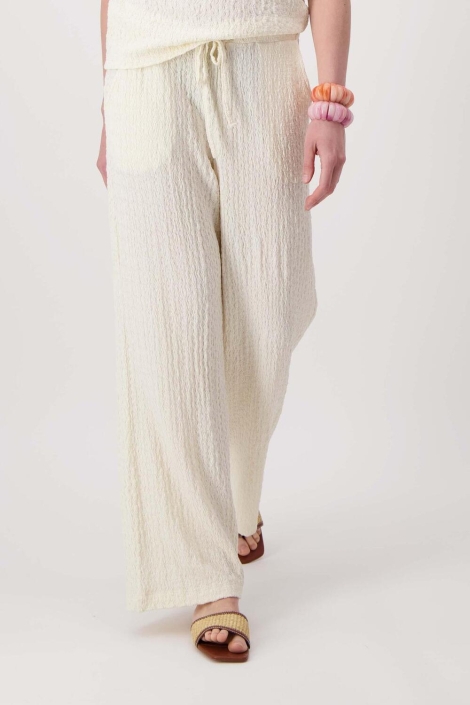 Zusss beige dames broek | Model