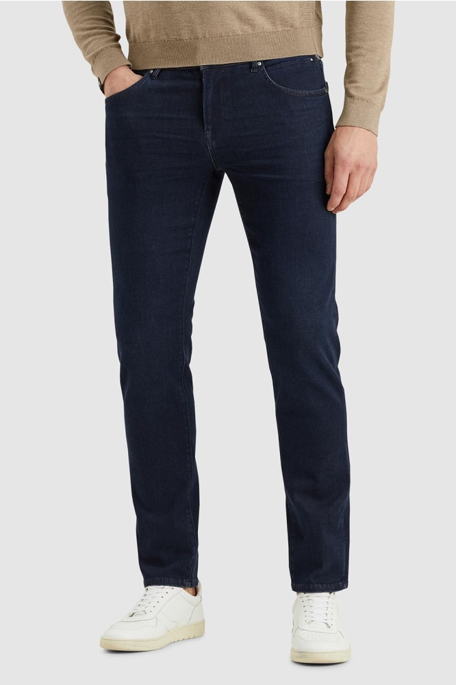 Vanguard blauwe heren jeans | Model vooraanzicht