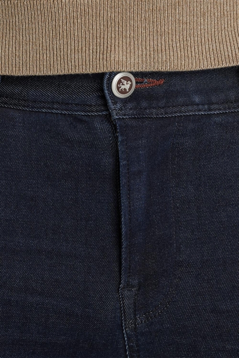 Vanguard blauwe heren jeans | Close up