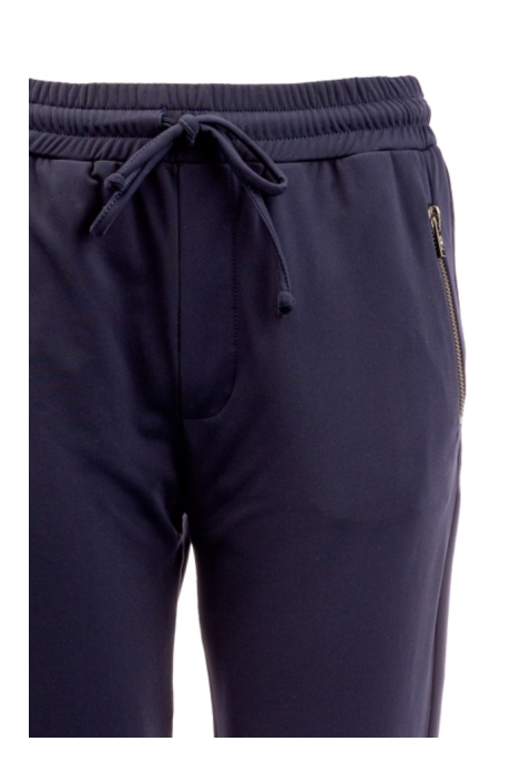 NED blauwe dames broek | Close up