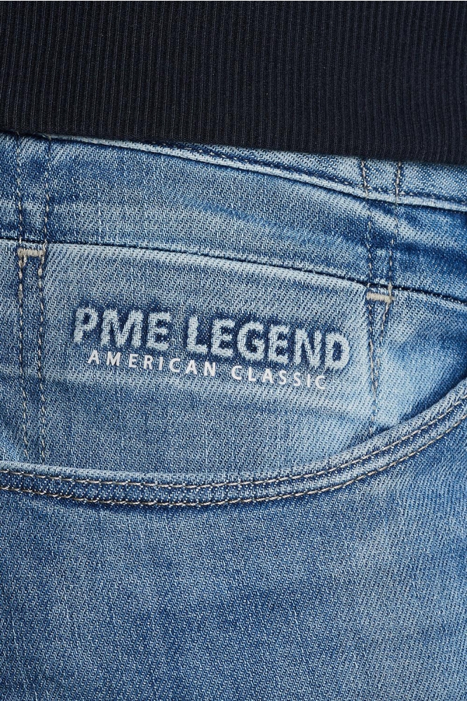 PME legend blauwe heren jeans | Close up
