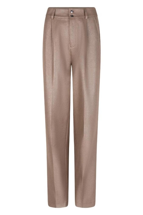 EsQualo gouden dames broek | Vooraanzicht