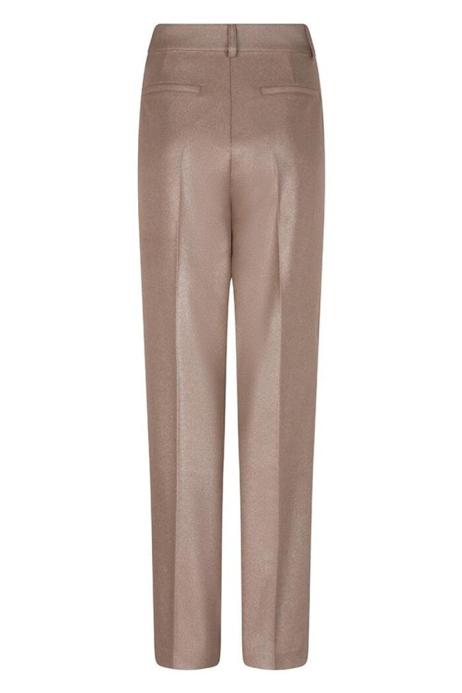 EsQualo gouden dames broek | Achteraanzicht