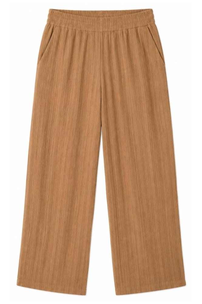 FOS Amsterdam camel dames broek | Vooraanzicht