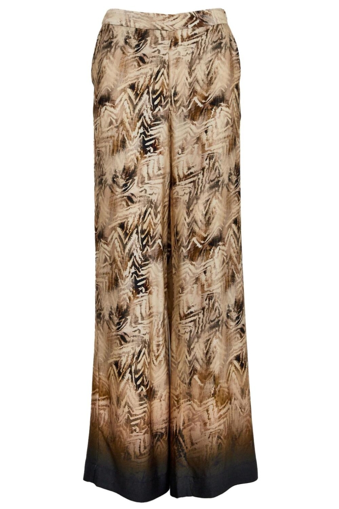 Minus bruine dames broek | Vooraanzicht