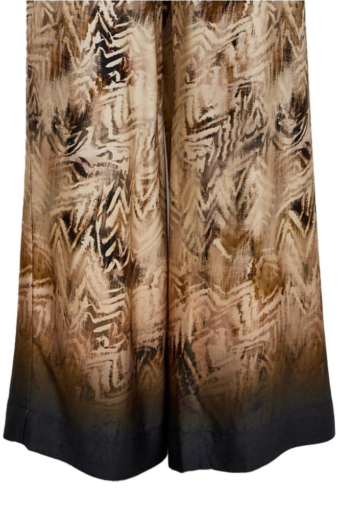 Minus bruine dames broek | Close up