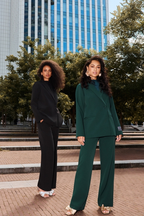 Lofty Manner zwarte dames broek | Sfeerbeeld, In situatie