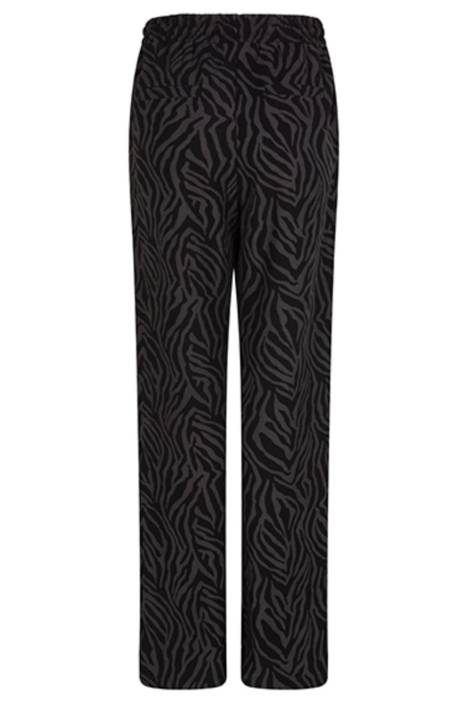 Lofty Manner grijze dames broek | Achteraanzicht