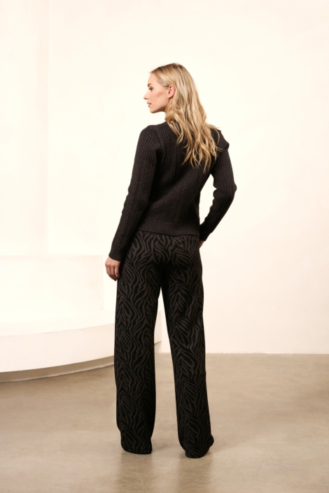 Lofty Manner grijze dames broek | Model