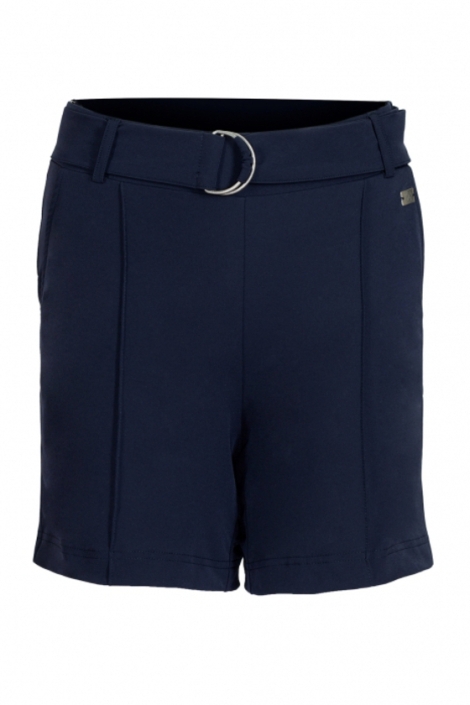 TQ Amsterdam blauwe dames korte broek | Vooraanzicht
