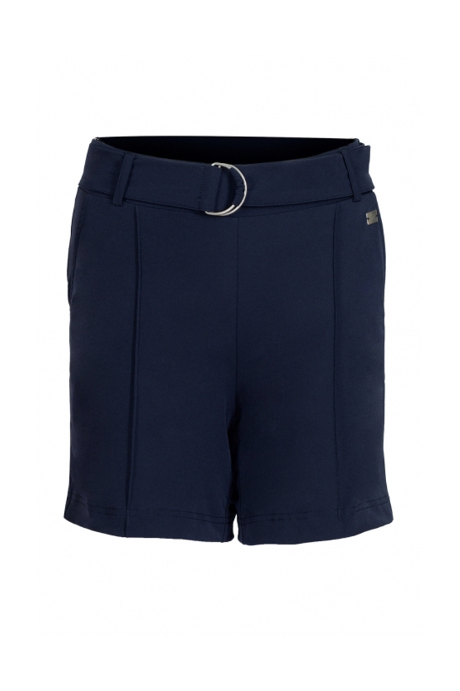 TQ Amsterdam blauwe dames korte broek | Vooraanzicht