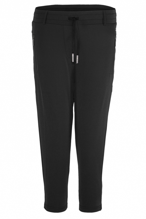 TQ Amsterdam zwarte dames broek | Vooraanzicht