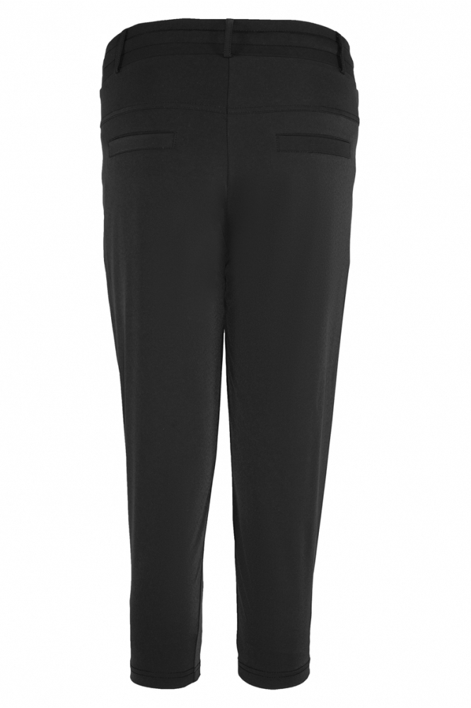 TQ Amsterdam zwarte dames broek | Achteraanzicht