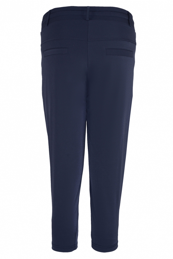 TQ Amsterdam blauwe dames broek | Achteraanzicht