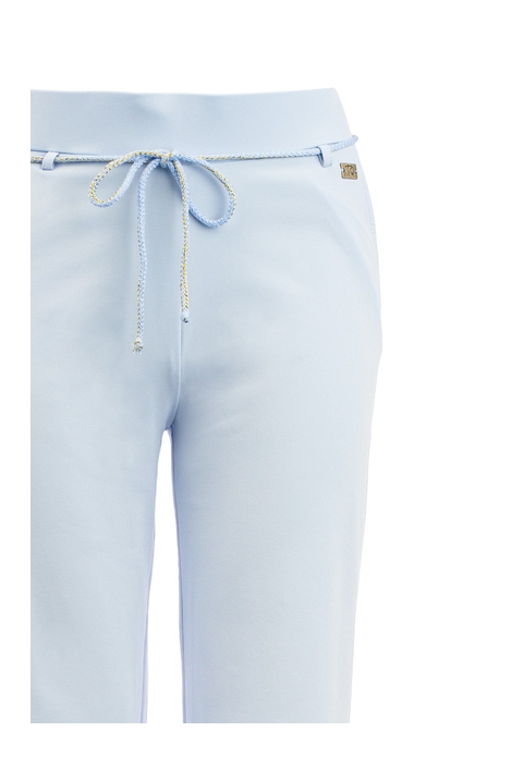 TQ Amsterdam blauwe dames broek | Close up