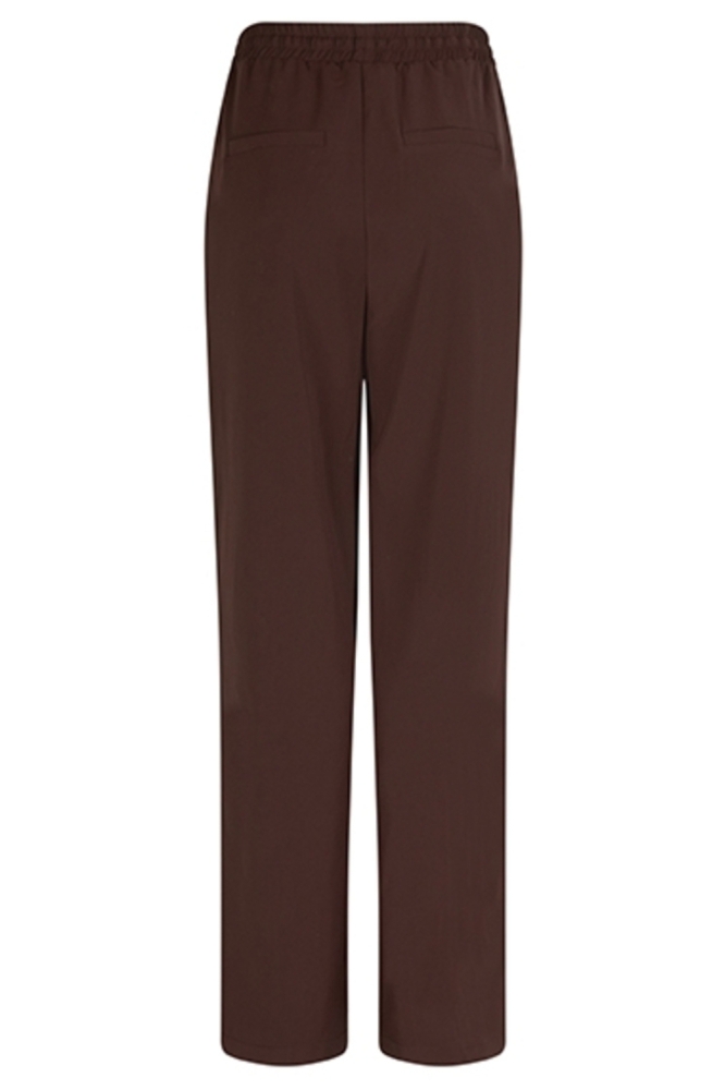 Lofty Manner bruine dames broek | Achteraanzicht